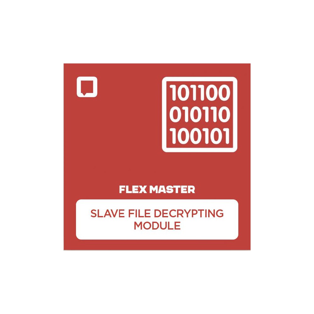 SLAVE file decrypting module for a MASTER account MAGP0.1.1.2 MAGP0.1.1.2