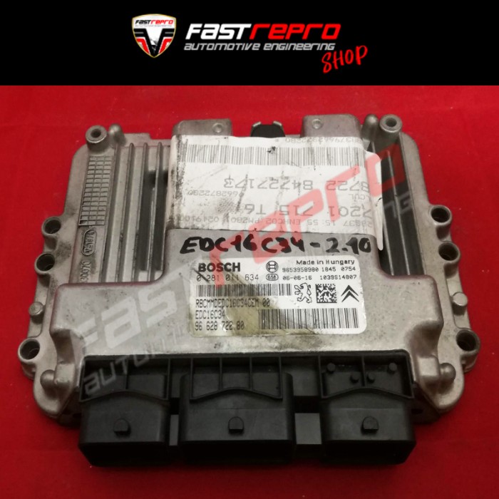 CENTRALITA ECU MOTOR BOSCH 0281011634 9662872280