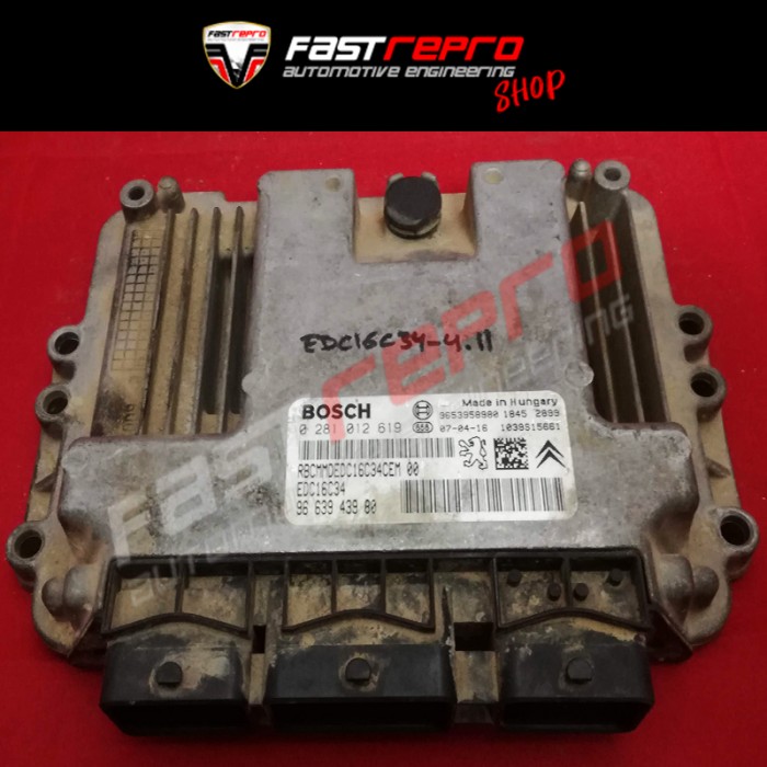 CENTRALITA ECU MOTOR BOSCH 0281012619 9663943980