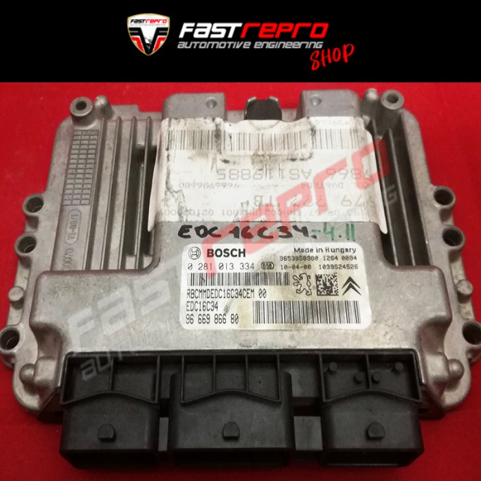 CENTRALITA ECU MOTOR BOSCH 0281013334 9666986680